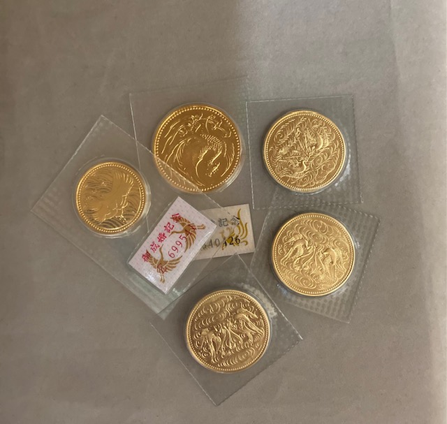 日本の金貨